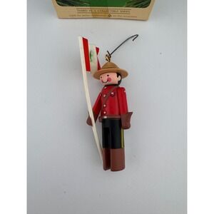 Hallmark Keepsake Ornament Clothespin Soldier Red Coat Flag Collectible Series